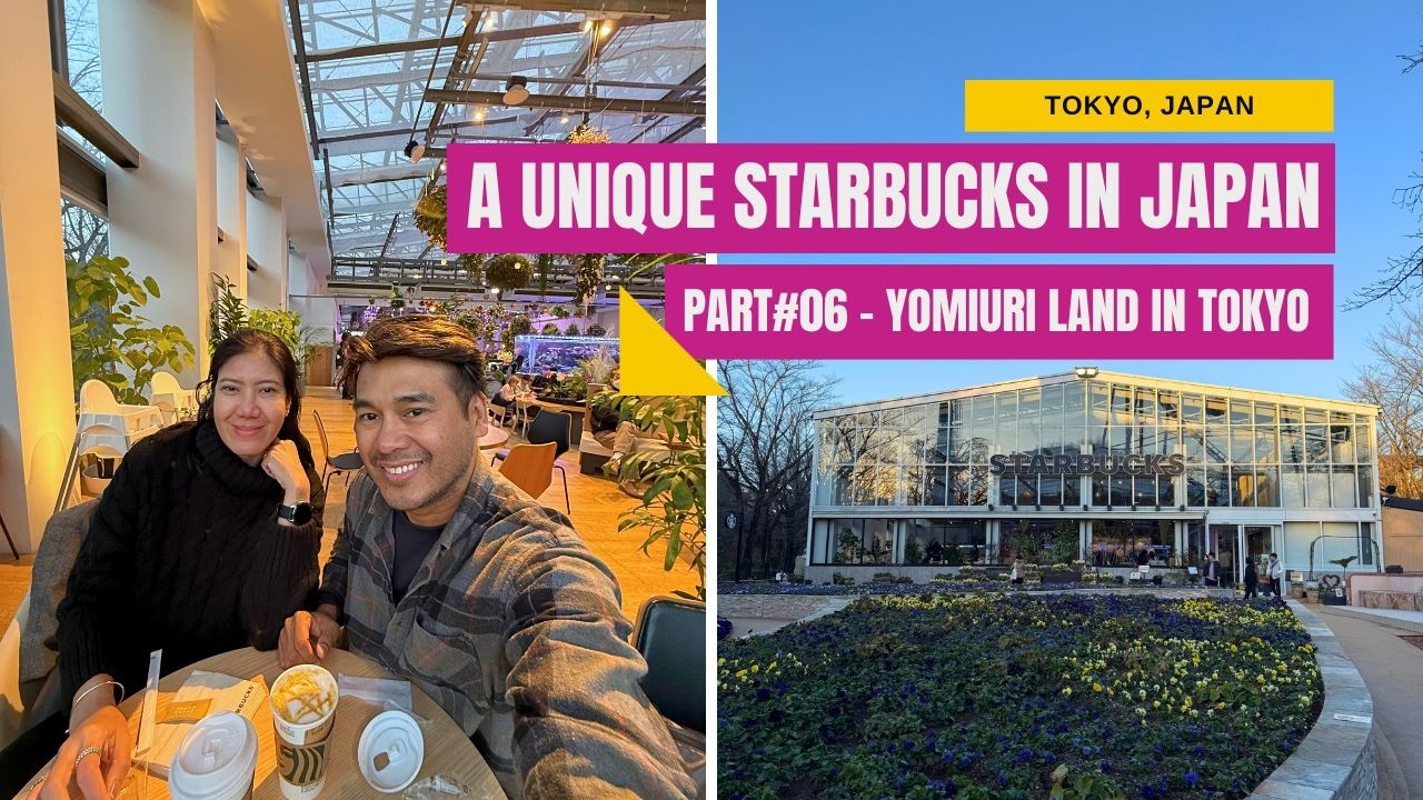 Tokyo Hidden Gem: Yomiuri Land Theme Park + The Most Unique Starbucks in Japan! - Part 6