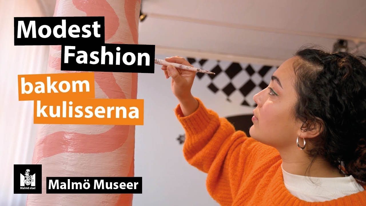 Bakom kulisserna på utställningen Modest Fashion