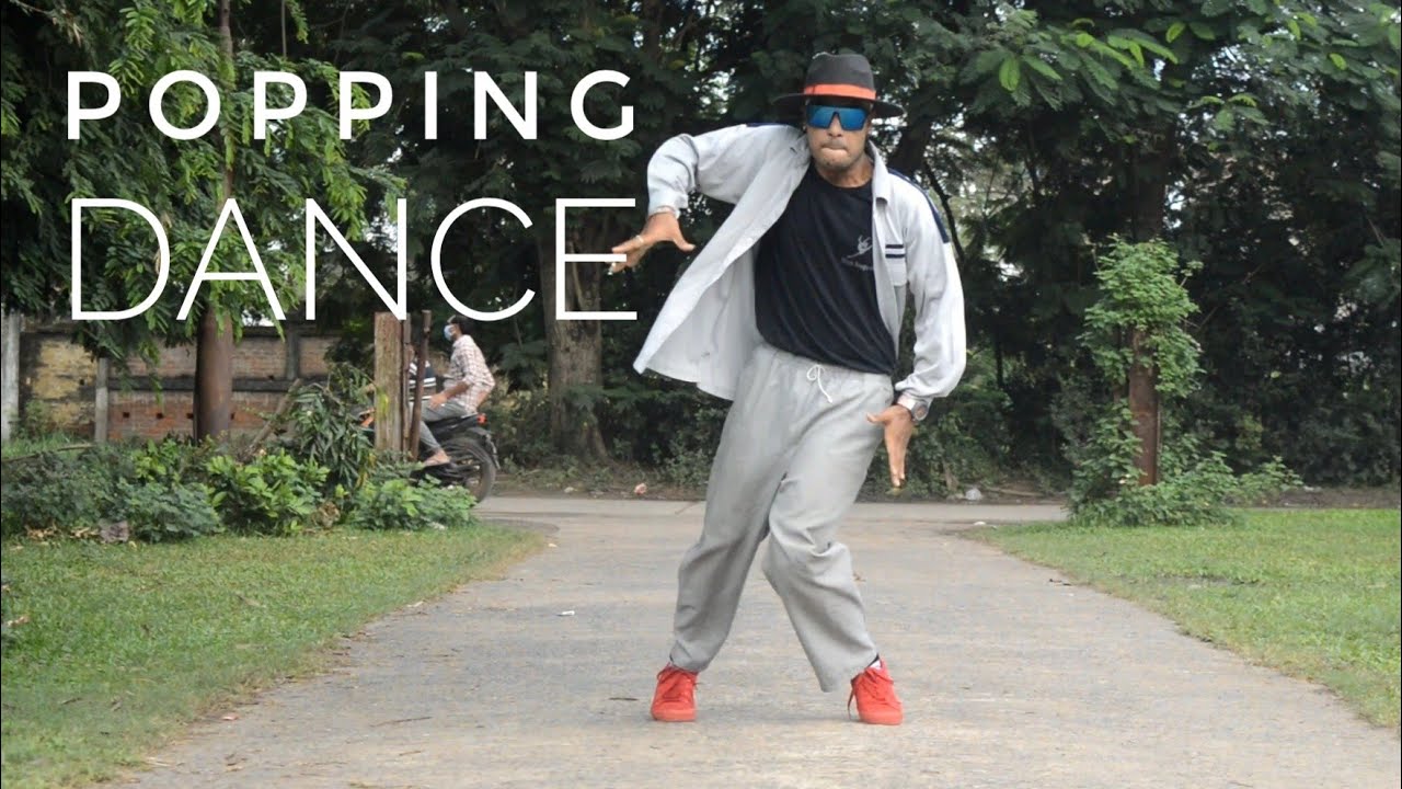 POPPING DANCE VIDEO | Popping freestyle dance | New dance video | Poppin rc