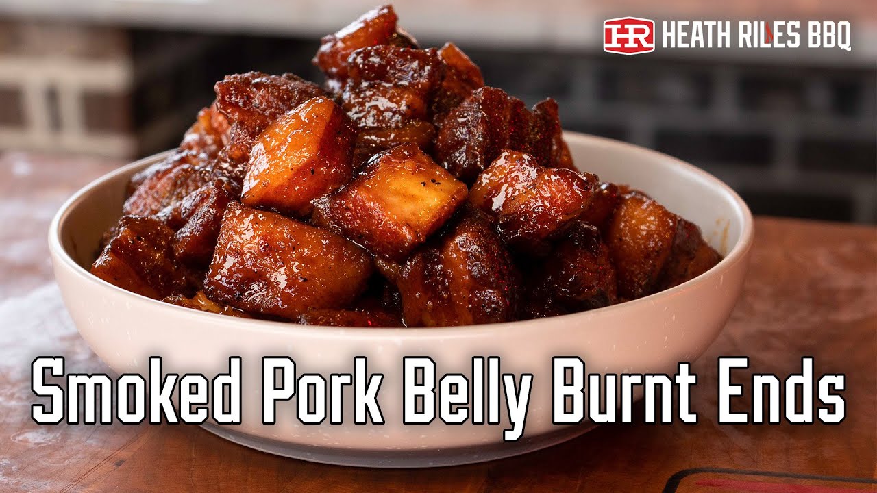 Smoked Pork Belly Burnt Ends on the Traeger Timberline 1300 | Heath Riles BBQ