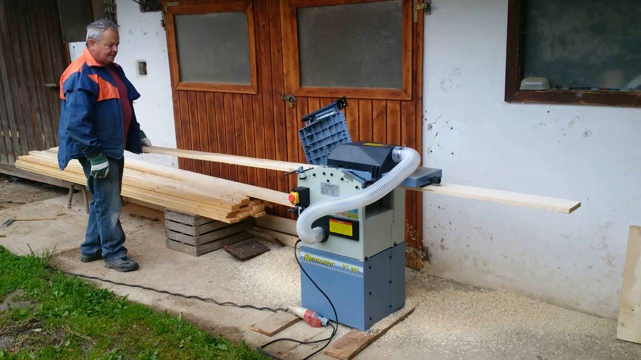 Bernardo PT 260/400V Bretter hobeln