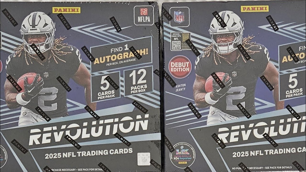 TBB DRAFT - 2025 PANINI REVOLUTION FOOTBALL HOBBY PREFERRED BOX BREAK - AUTOGRAPHS + ROOKIES
