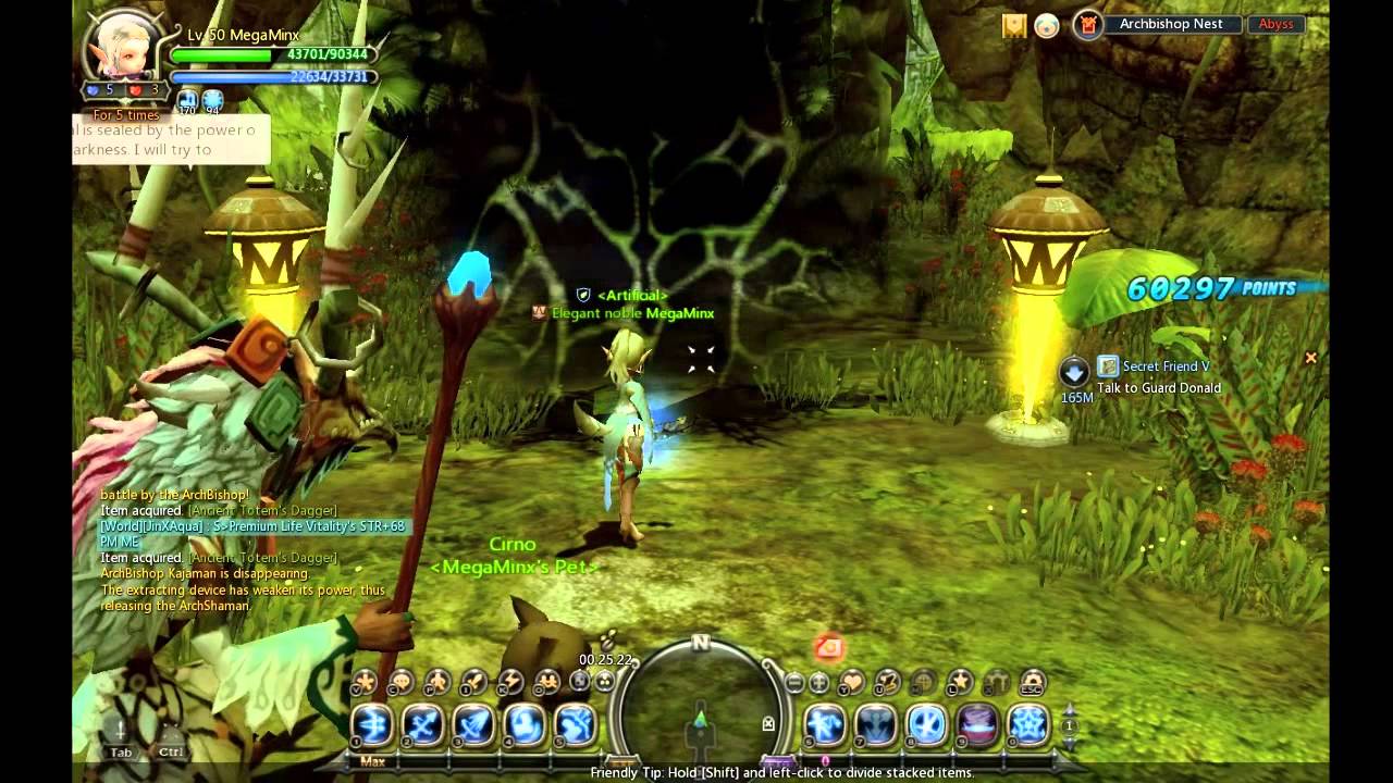 Dragon Nest SEA - Archbishop Nest Solo [Windwalker] Lv 50 cap