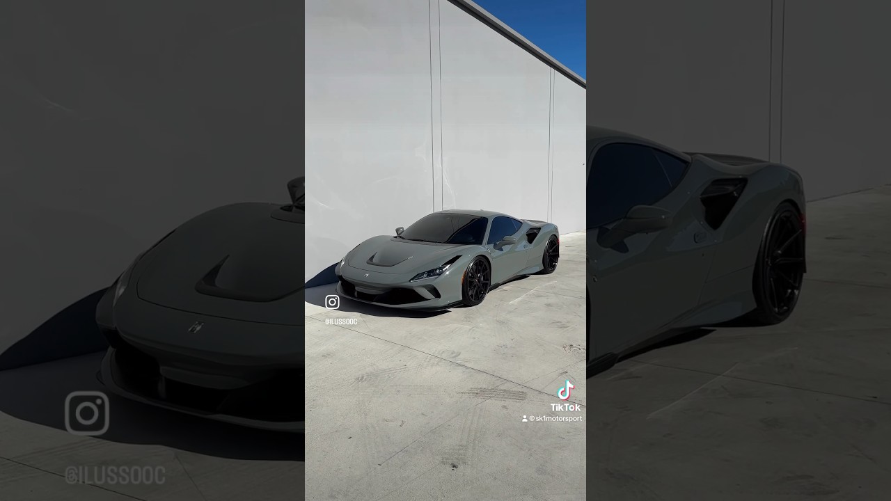 Ferrari F8 on Vossen Wheels 21&rdquo;/22&rdquo;