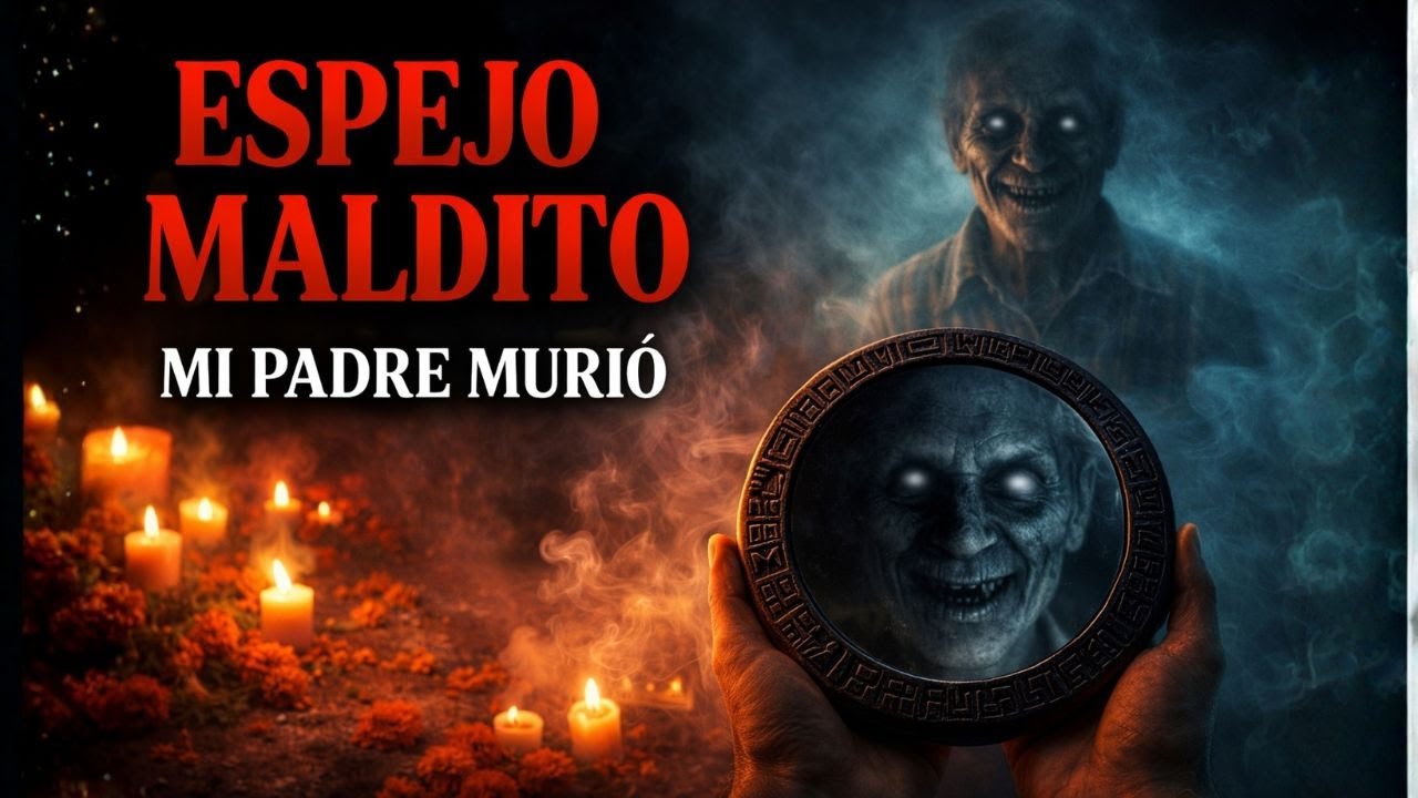 TOQUÉ EL ESPEJO MALDITO DE MI ABUELO Y MI PAPÁ MURIÓ EL MISMO DÍA