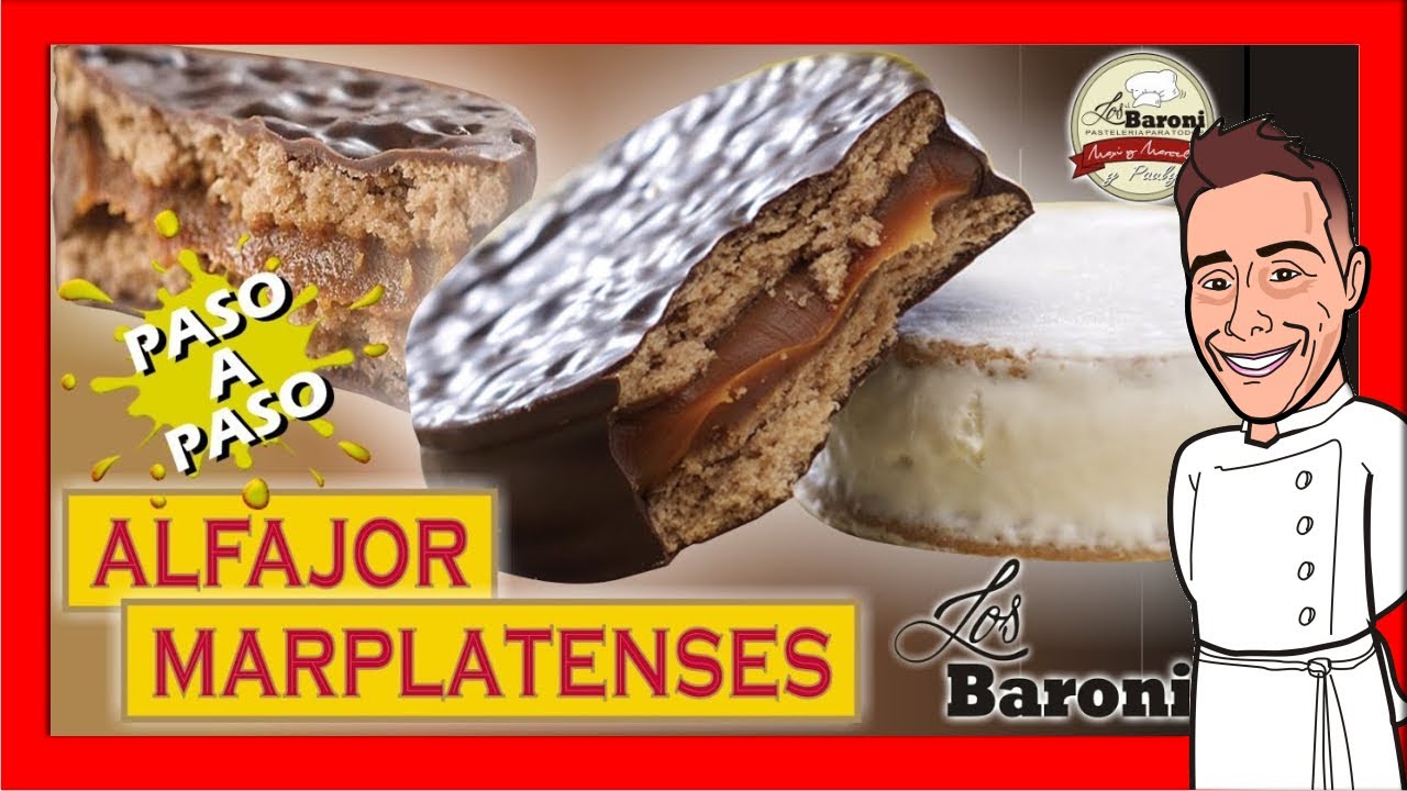 CARAMEL COOKIE FROM MAR DEL PLATA | LOS BARONI | ALFAJOR MARPLATENSE