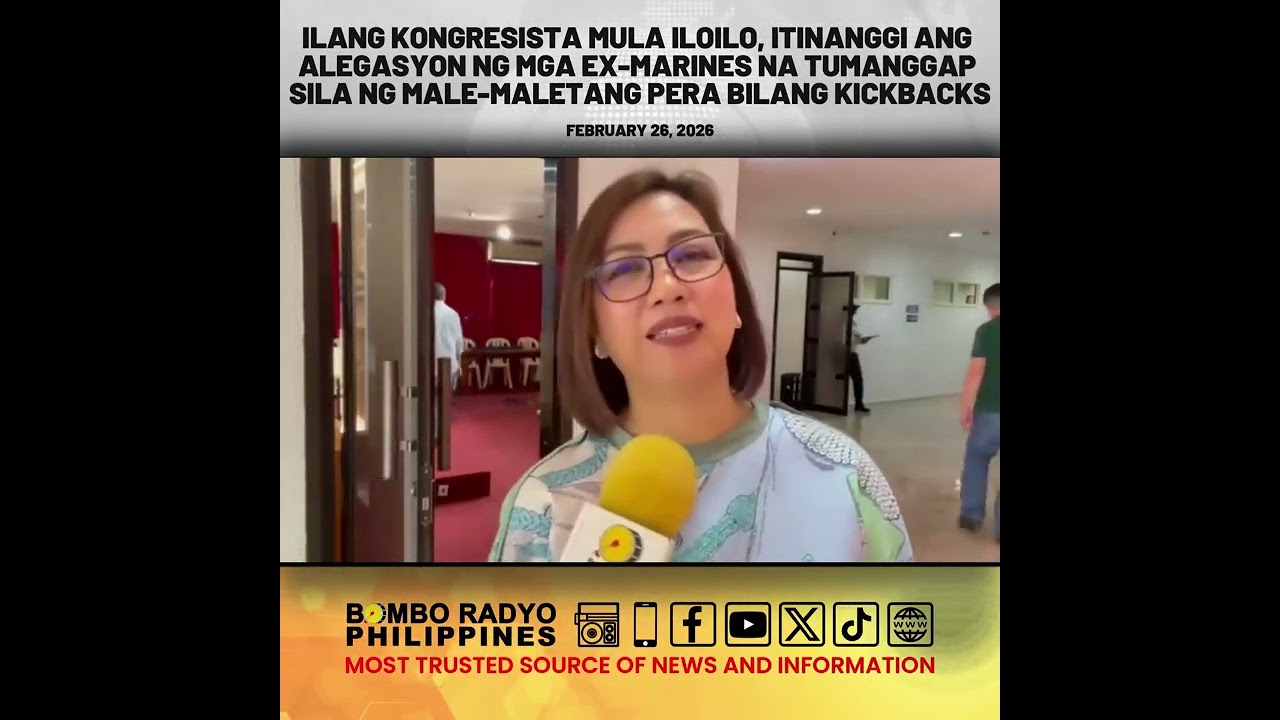 Ilang kongresista mula Iloilo, itinanggi ang alegasyon na tumanggap sila ng pera bilang kickbacks