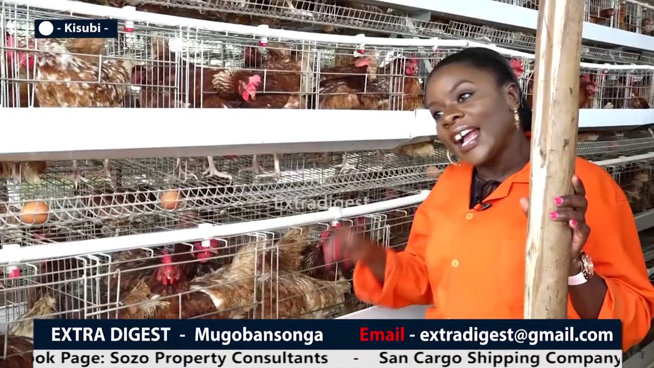 Namutebi Liz - A successful Ugandan based in the UK boasts in farming and rearing #Extradigestshow