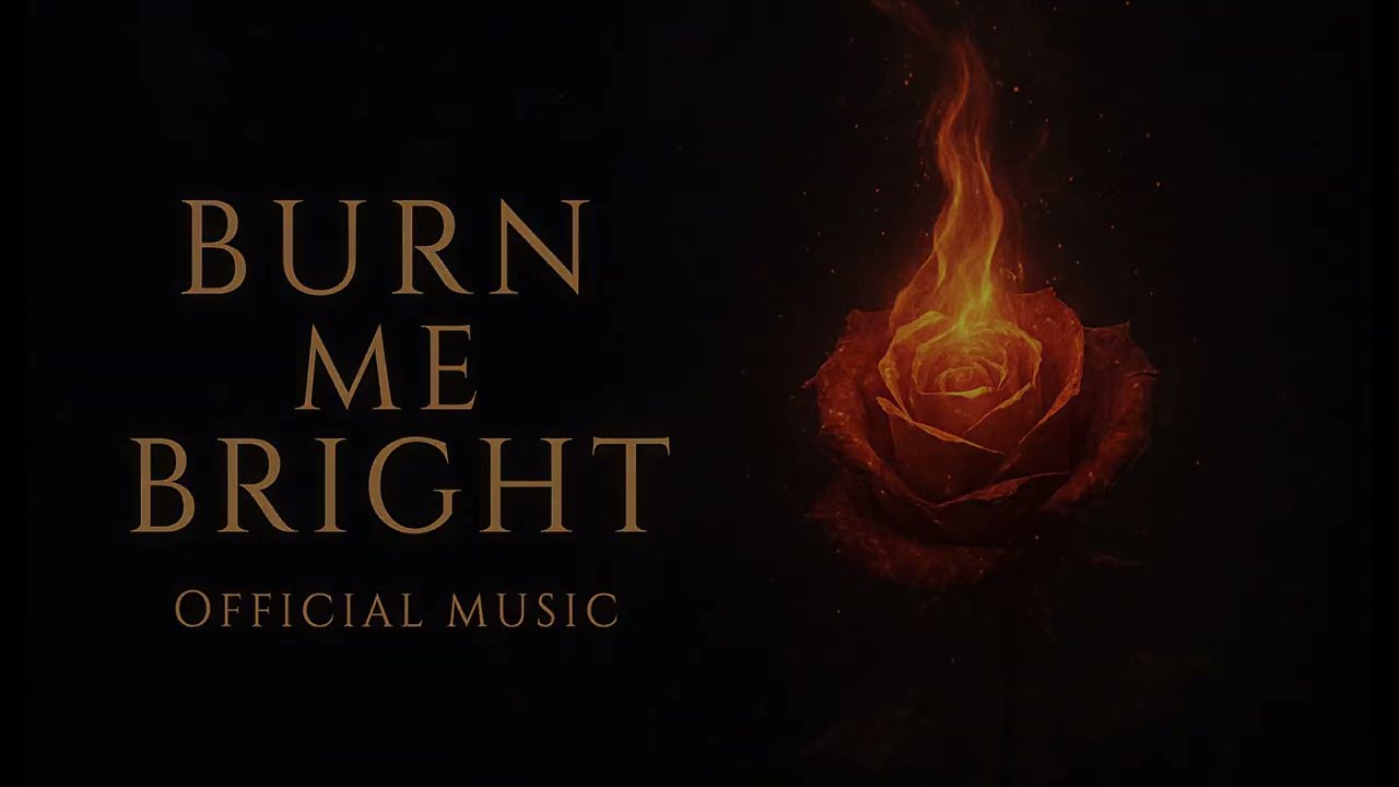 Burn me bright [Official Music Lyrics Video]