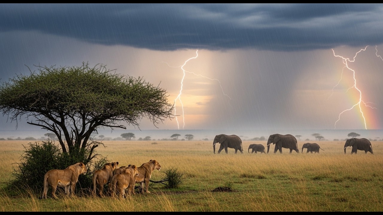 When the Rain Comes: African Wildlife in Wet Season 4K