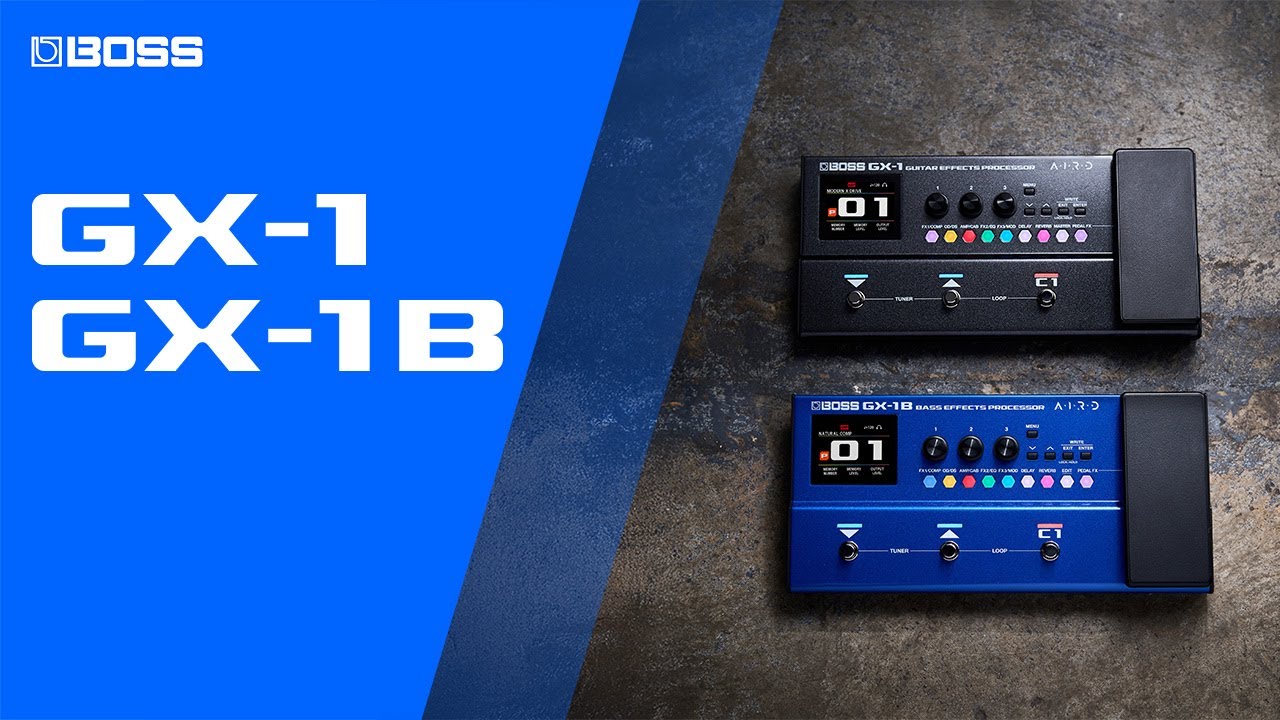 GX-1 Guitar Effects Processor and GX-1B Bass Effects Processor ft. Nathan Challinor and Daisy Pepper