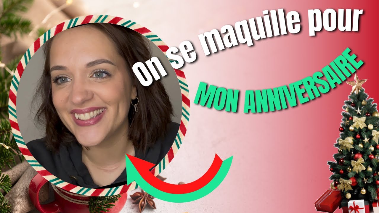 ASMR / on se maquille ensemble pour mon anniversaire 🎂 🎁  ( et du blabla évidement 😅)