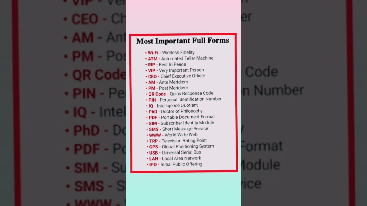 Full form time 