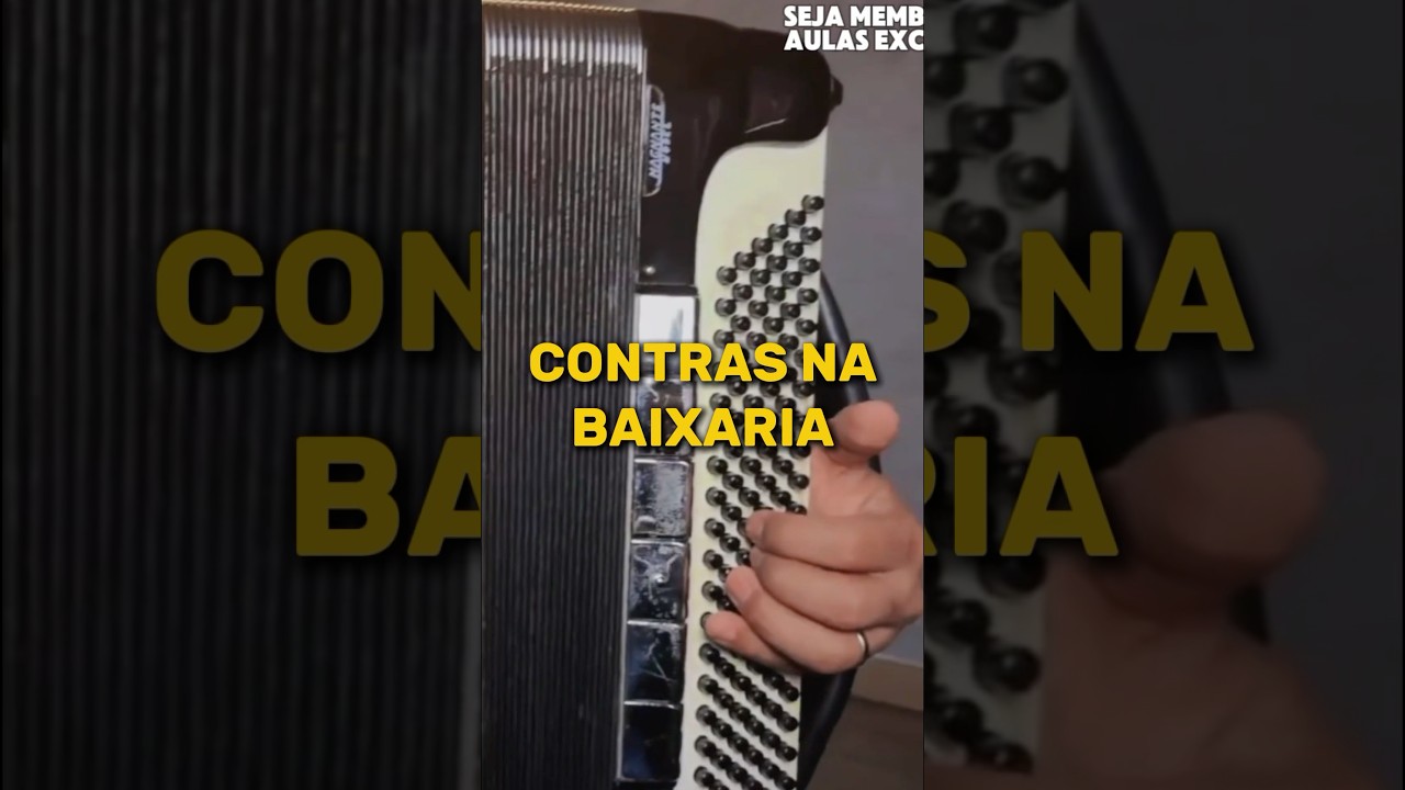 Contra nos baixos, de forma simplificada✅#acordeon #sanfona #gaita #professor