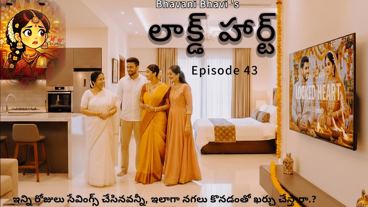 లాక్డ్ హార్ట్ 43 | Locked Heart | ఎంతో సేవింగ్స్ చేసిన డబ్బుతో నగలు కొంటారా.? | Telugu Audio Story 