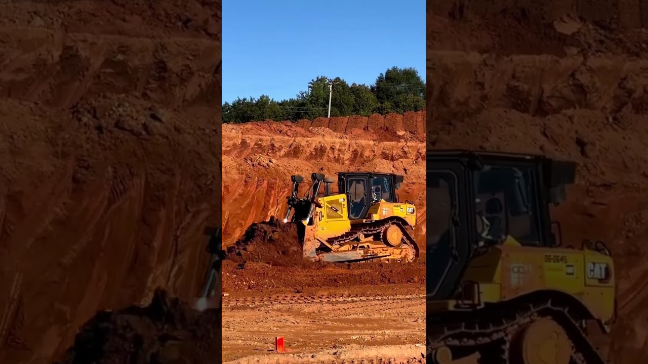 Epic CAT D6 Bulldozer Power in Action!