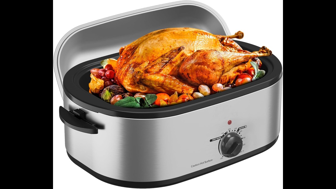 Kiss the Water Electric Roaster Review - Pros & Cons - Kiss the Water electric roaster oven