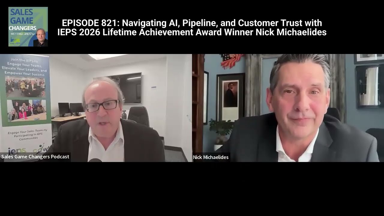 What 40 Years in Enterprise Sales Taught Nick Michaelides