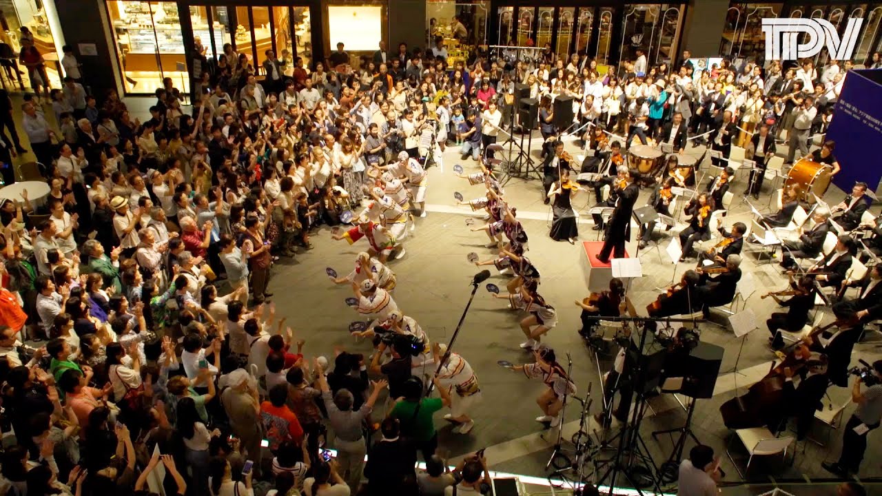 【本編】鳴門の第九100年 都内でフラッシュモブ 二子玉川ライズ Beethoven 9th Symphony Centennial Celebration in Asia