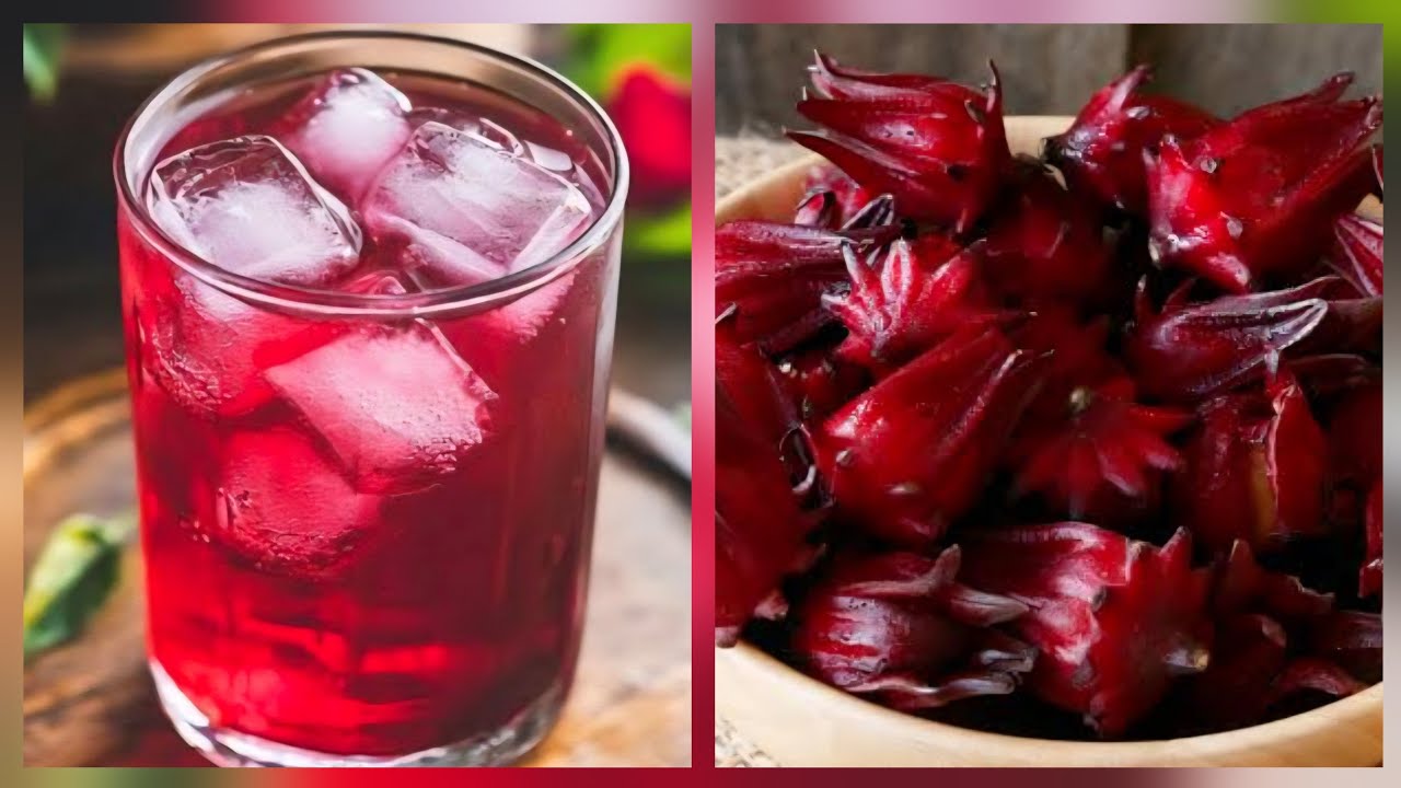 Fresco de Flor de Jamaica, Para Bajar el Calor y La Digestión. 😋