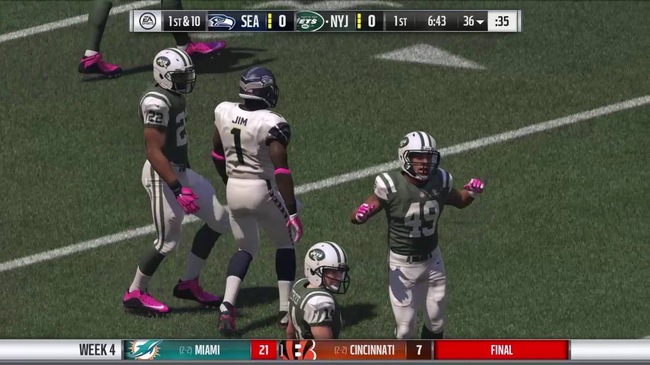 Madden 17 career mode- how to get interceptions