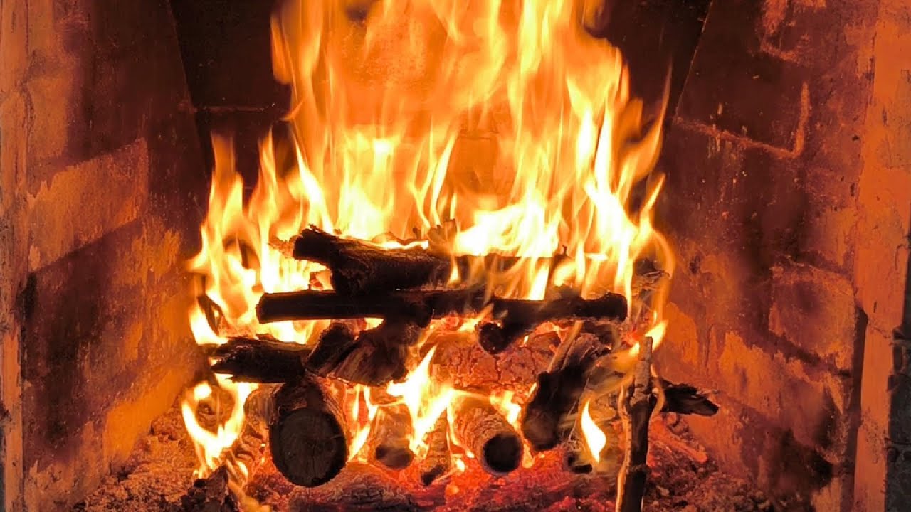Cozy Fireplace Ambience | Crackling Fire for Relaxation, Sleep & Peaceful Evenings