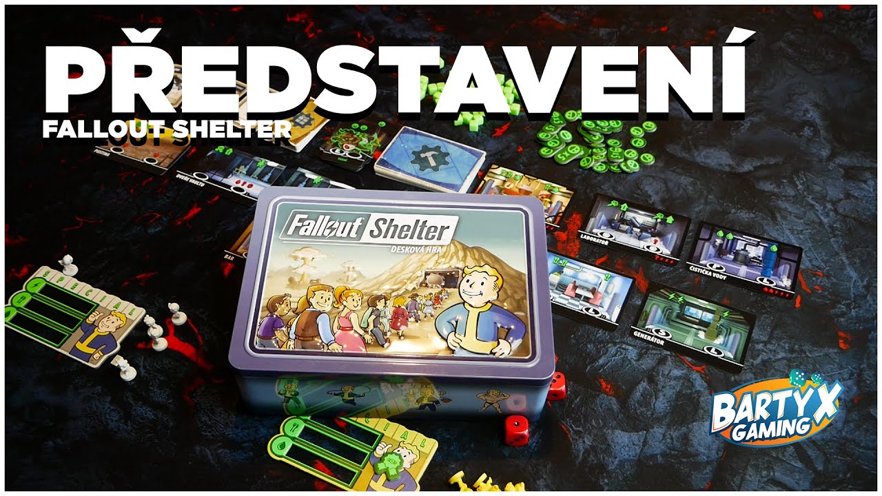 Fallout Shelter Deskov&aacute; hra - Představen&iacute; a kr&aacute;tk&eacute; dojmy