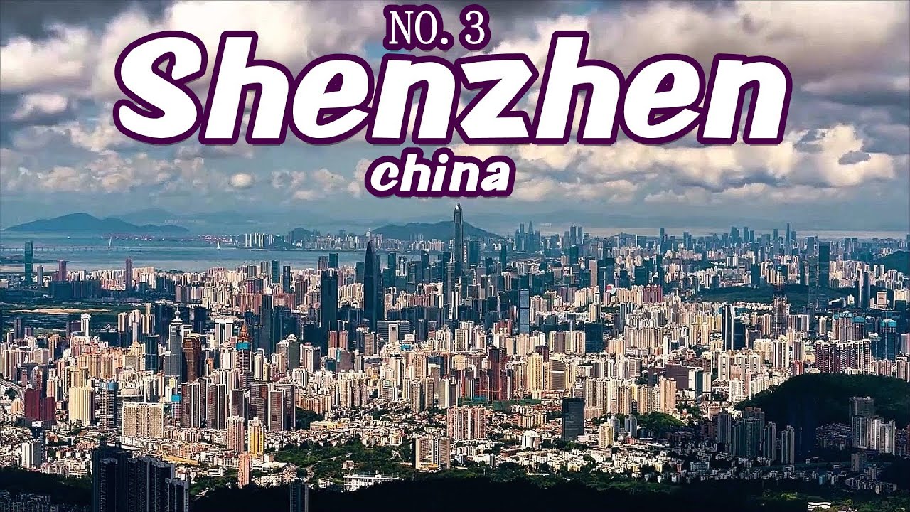 深圳/Shenzheng | Aerial video of China's third richest city by nominal GDP 2022 | Top 100