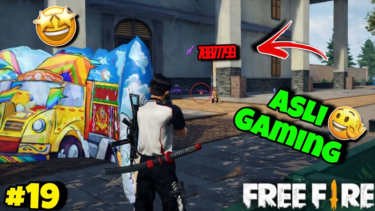 Free Fire Pro Gameplay 😎 1vs4 Clutch | ASLI GAMING #19