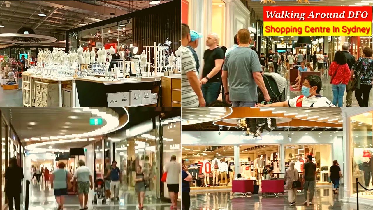 Visiting DFO Shop Homebush In Australia Sydney !!