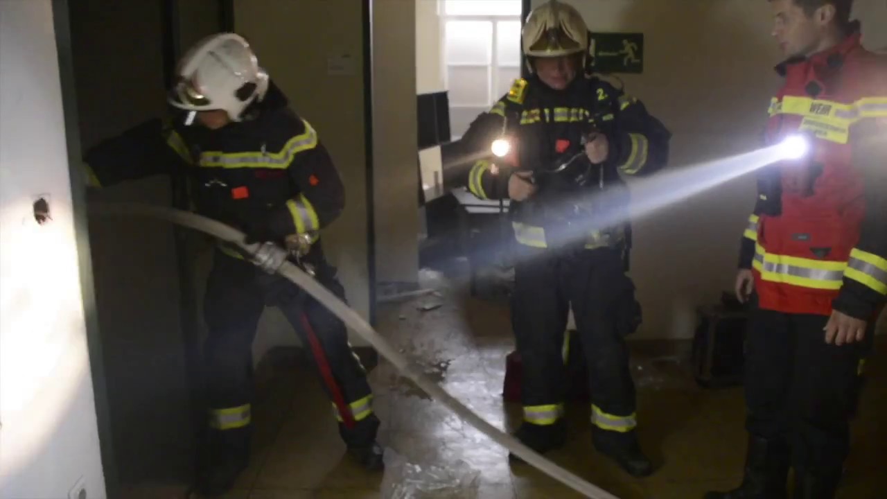 Branddienstübung KHD Wien