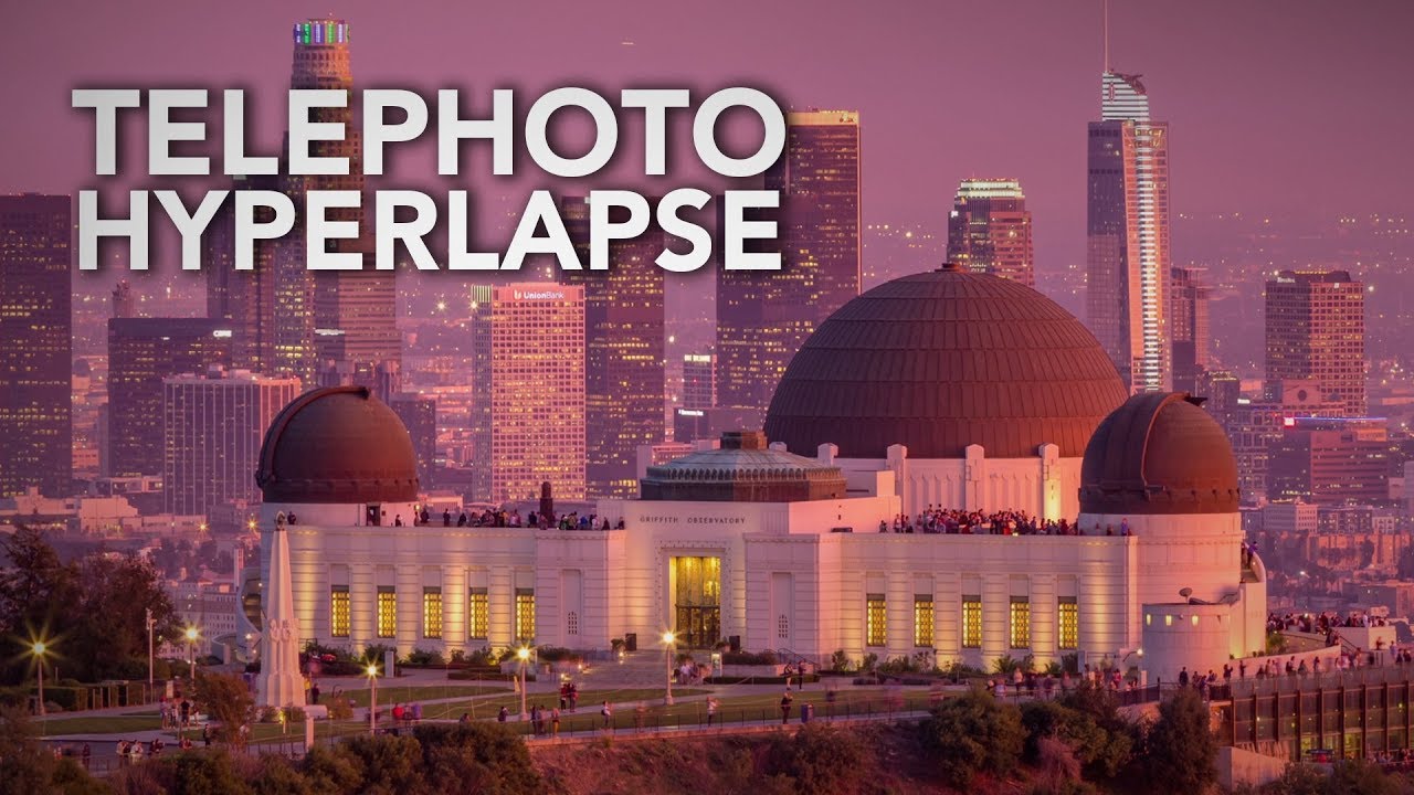 Day to Night HYPERLAPSE with TELEPHOTO LENS - Parallax Effect