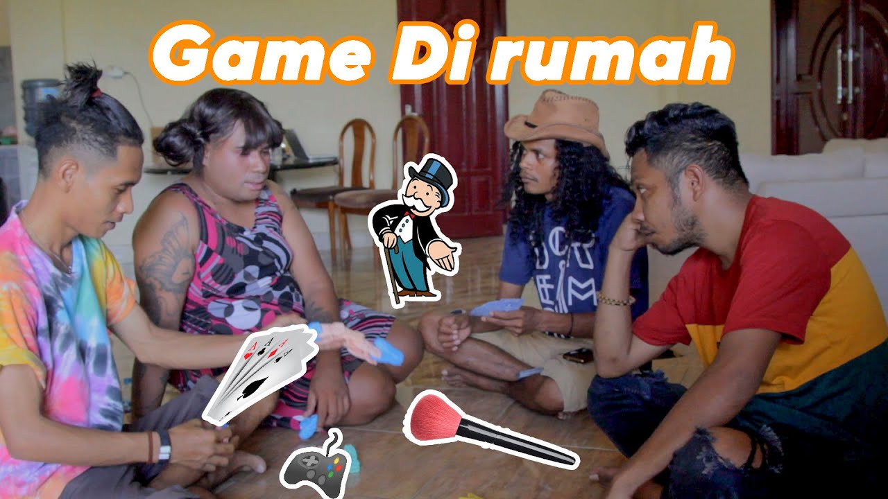 DI RUMAH SA ep. Game Di Rumah || Kaboax Katawa Bareng Orang Kupang