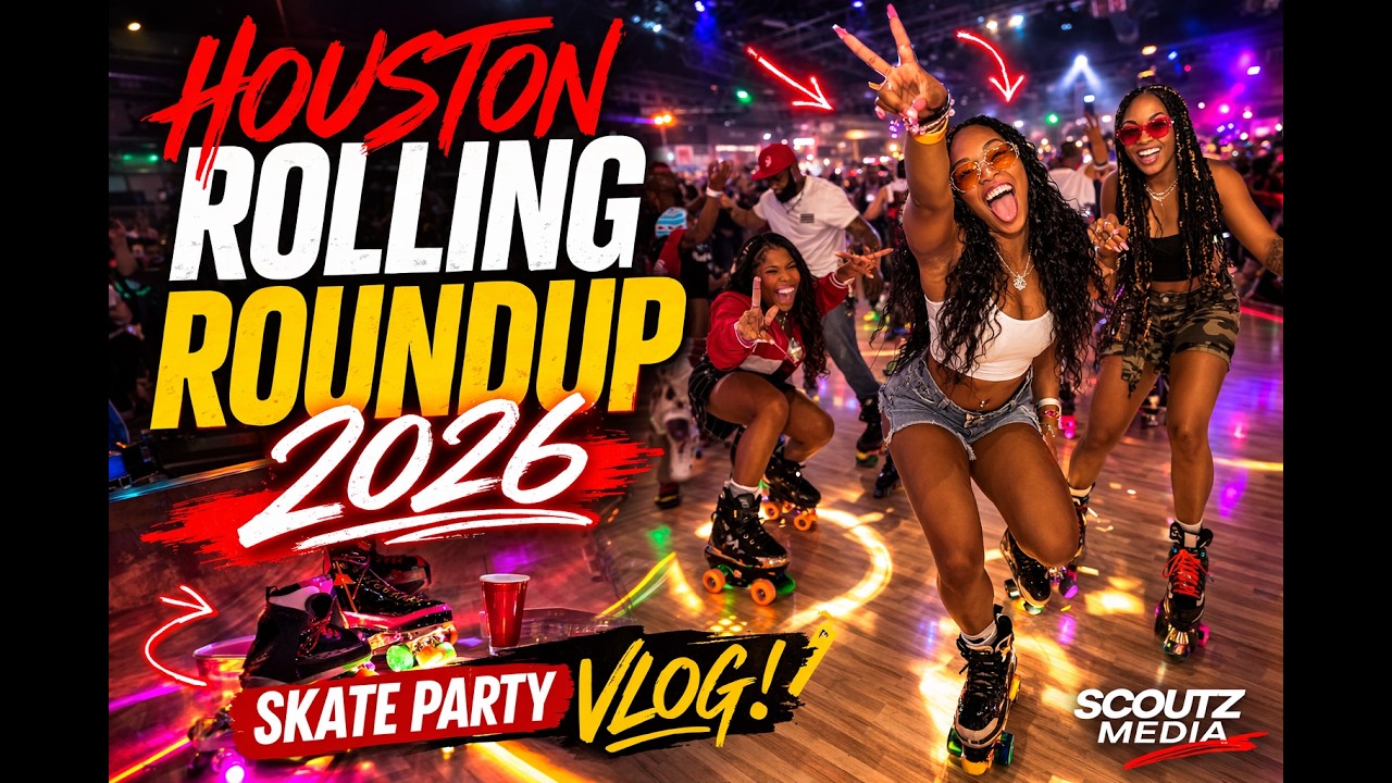 Inside Houston Rolling Roundup 2026 🛼 | Wild Skate Party Moments