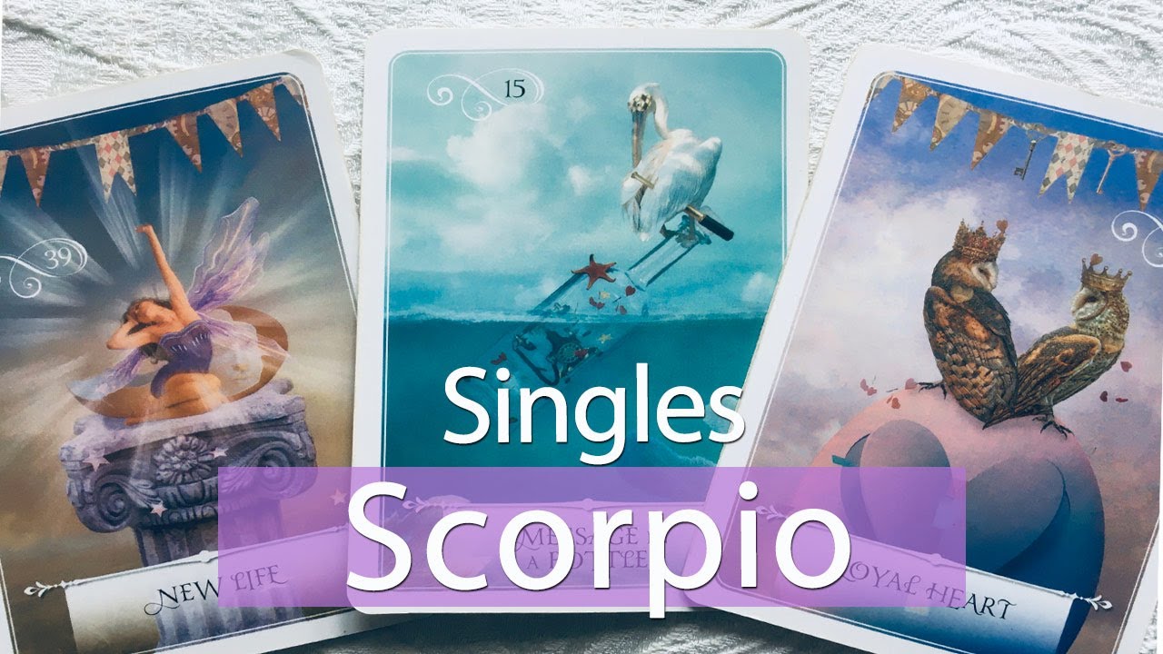 SCORPIO SINGLES -  This person sees you as a blessing. A gift. They wonder how you feel