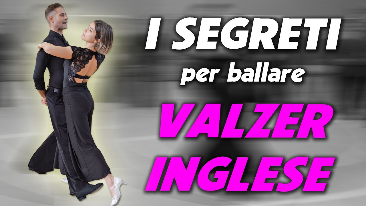 I SEGRETI per BALLARE il VALZER LENTO - Come scendere, lavoro del piede e postura "Scuola di ballo"