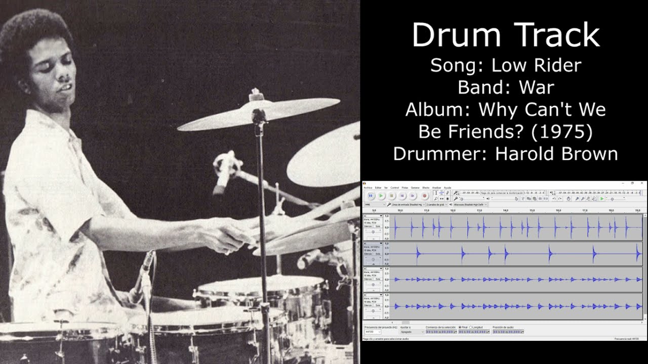 Low Rider (War) • Drum Track