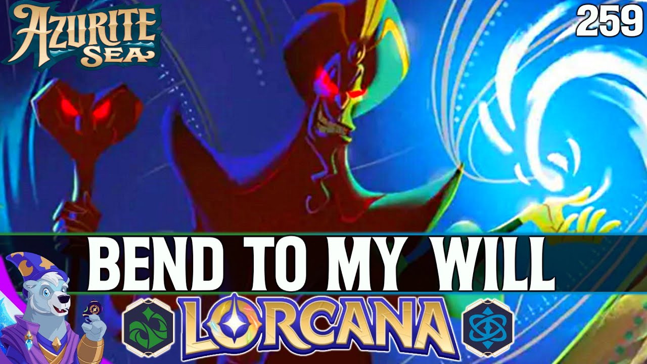 🟢🔵 Bending Lorcana To My WILL!! [Disney Lorcana Gameplay]