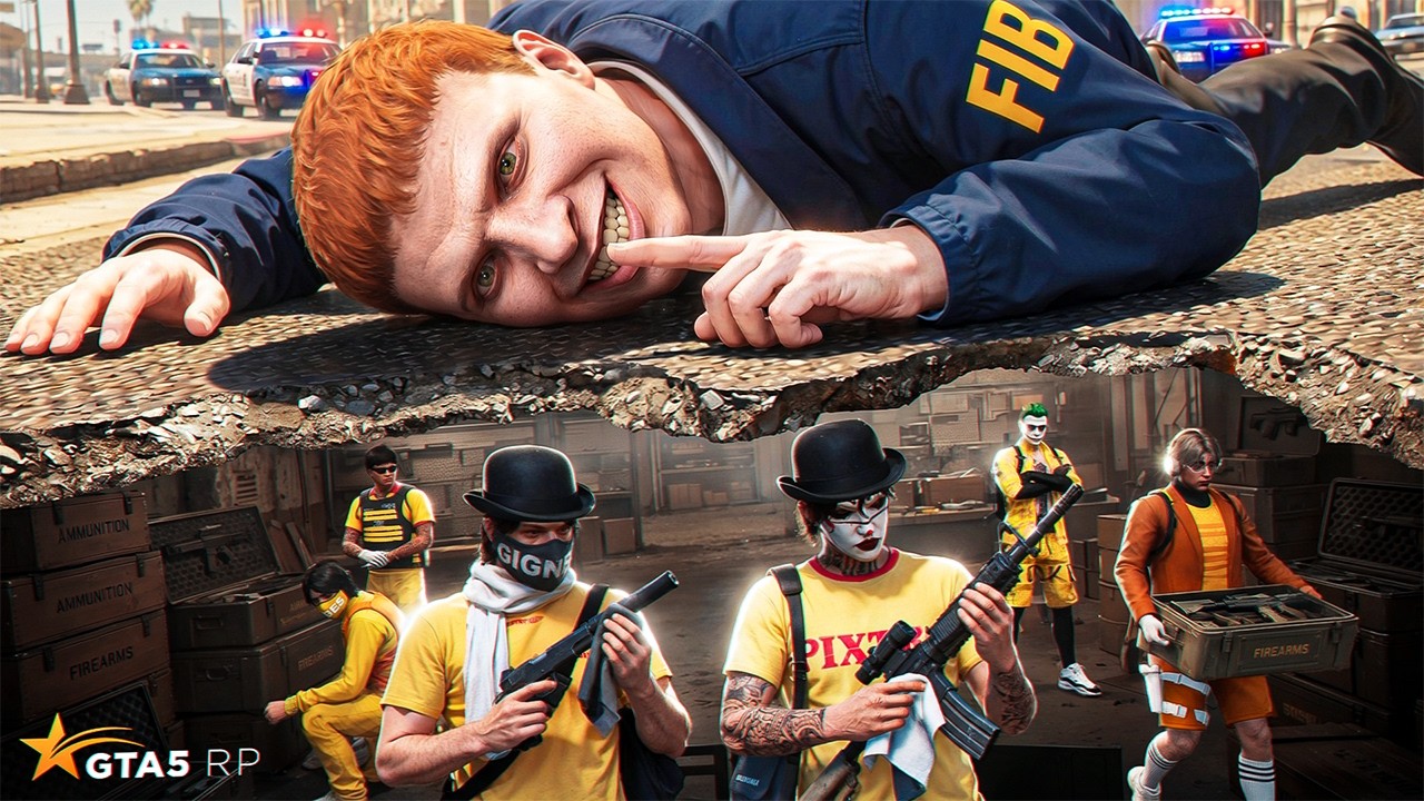 СВАТНУЛ ОРУЖЕЙНУЮ ФЕРМУ ЧИТЕРОВ в GTA 5 RP