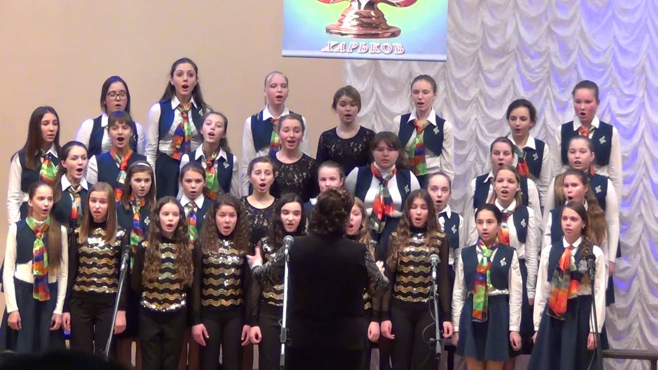 Ф. Шуберт. Kyrie eleison 1 часть из мессы Соль мажор. Хор старших классов 