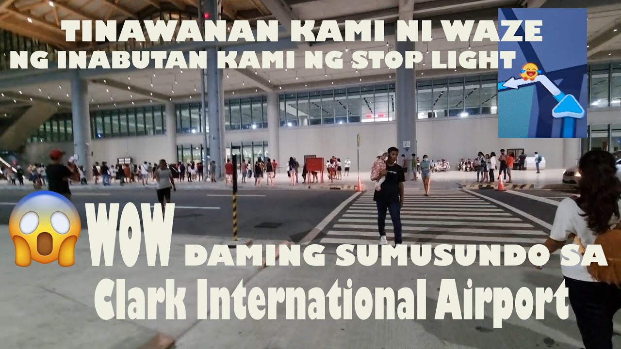 WHY MASARAP SUMUNDO SA CLARK INTERNATIONAL AIRPORT LALO NA NGAYONG PASKO AT MARAMING TAO NAG AABANG