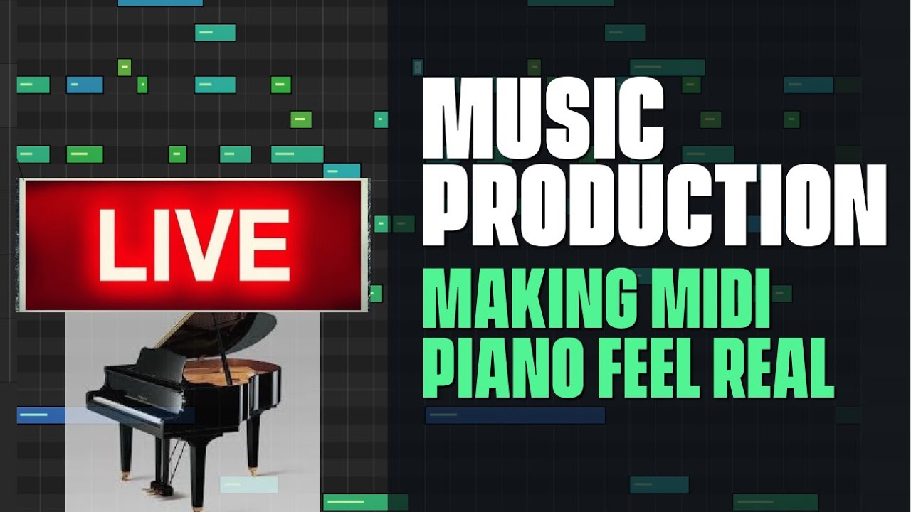 Music Production Live Session - Making Piano Sound Real