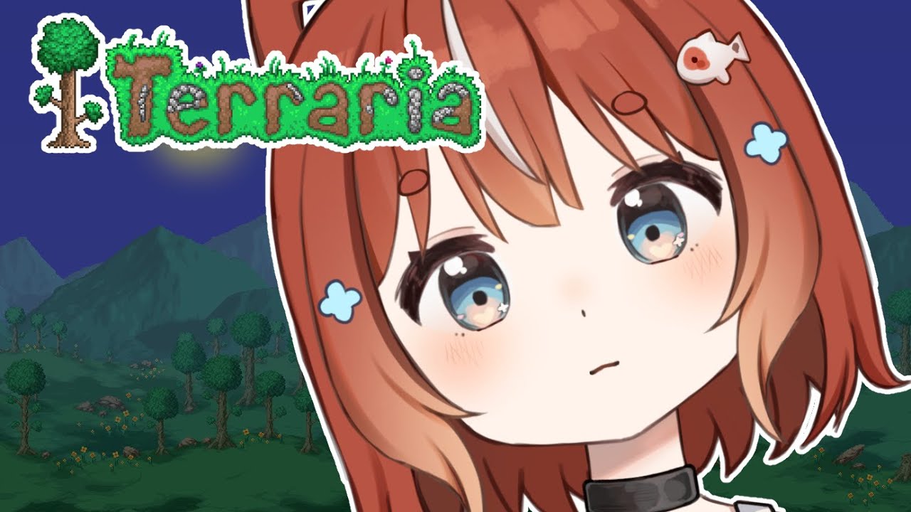 【 TERRARIA 】in the mines
