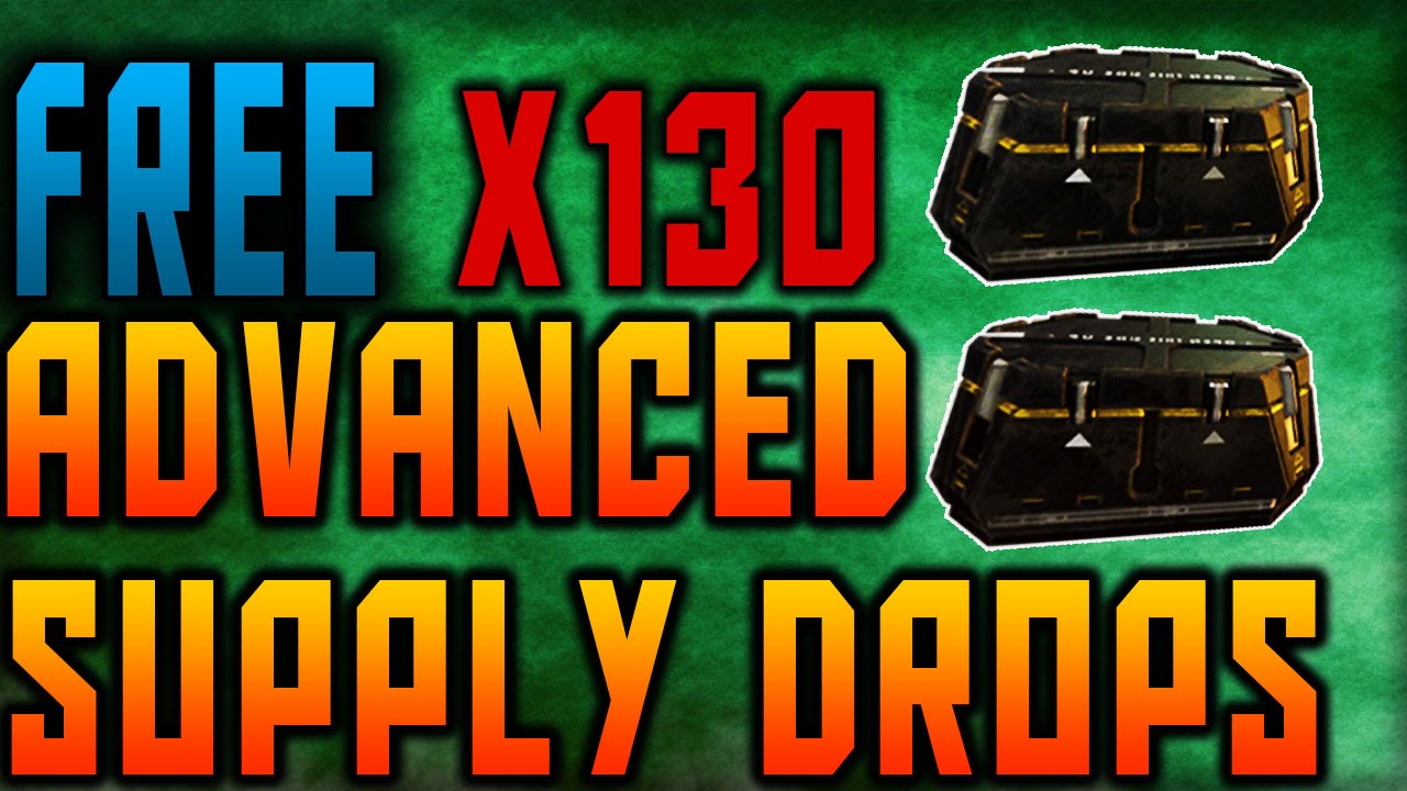 x130 FREE ADVANCED SUPPLY DROPS! GET UNLIMITED FREE SUPPLY DROP CREDITS!!