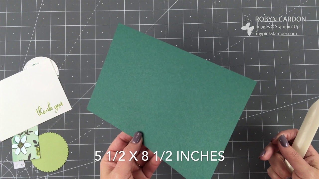 Stampin' Up! Super Simple Love What You Do Thank You Card - EPISODE SIX HUNDRED SEVENTY THREE!!
