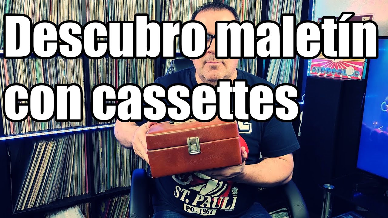 Descubro maletín con cassettes