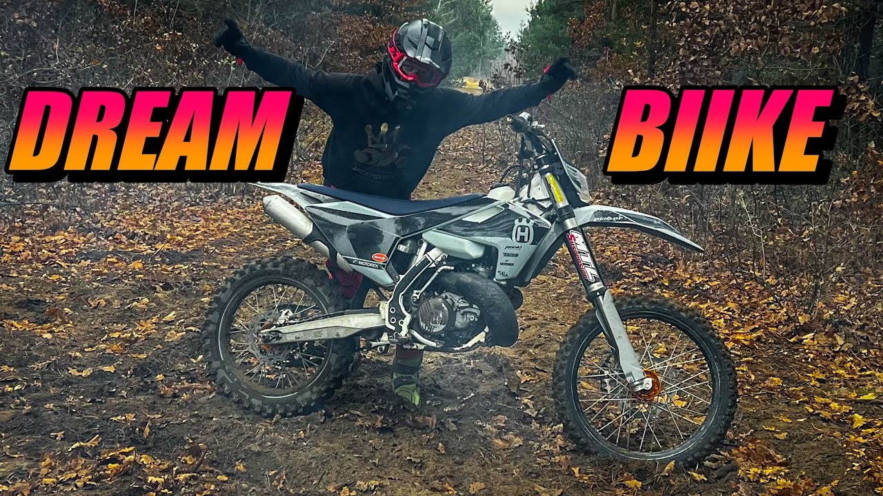 M&Oacute;J MOTOCYKL MARZEŃ - HUSQVARNA TE300i TEST - PIERWSZE WRAŻENIE