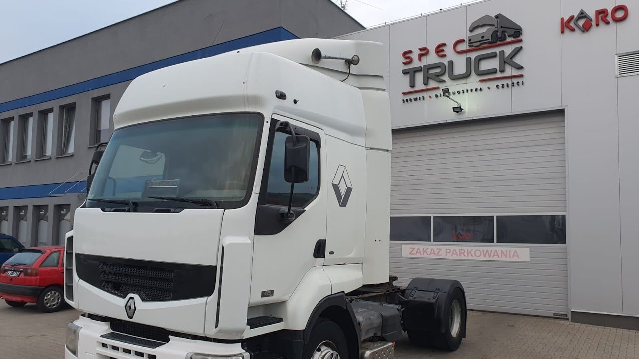 RENAULT PREMIUM 420 DCI, Steel/Air, Manual, Euro 3