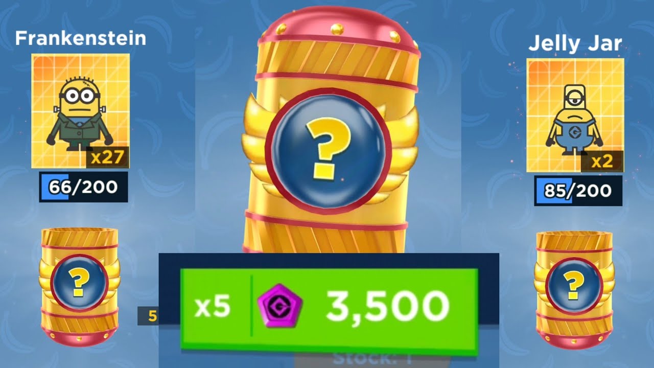 Minion Rush Open X5 Expert Prize Pod Mk.9 buy 3500 Tokens
