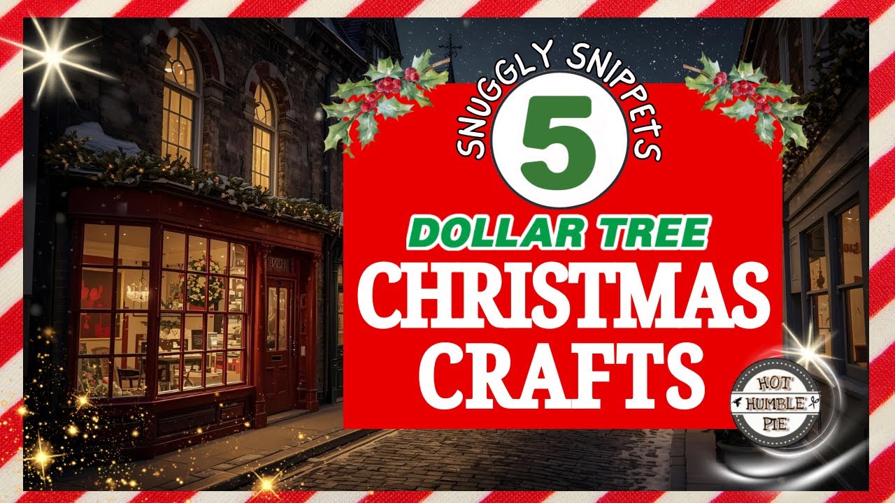 Snuggly Dollar Tree Christmas DIY Crafts 2025 | Affordable Christmas Decorations 